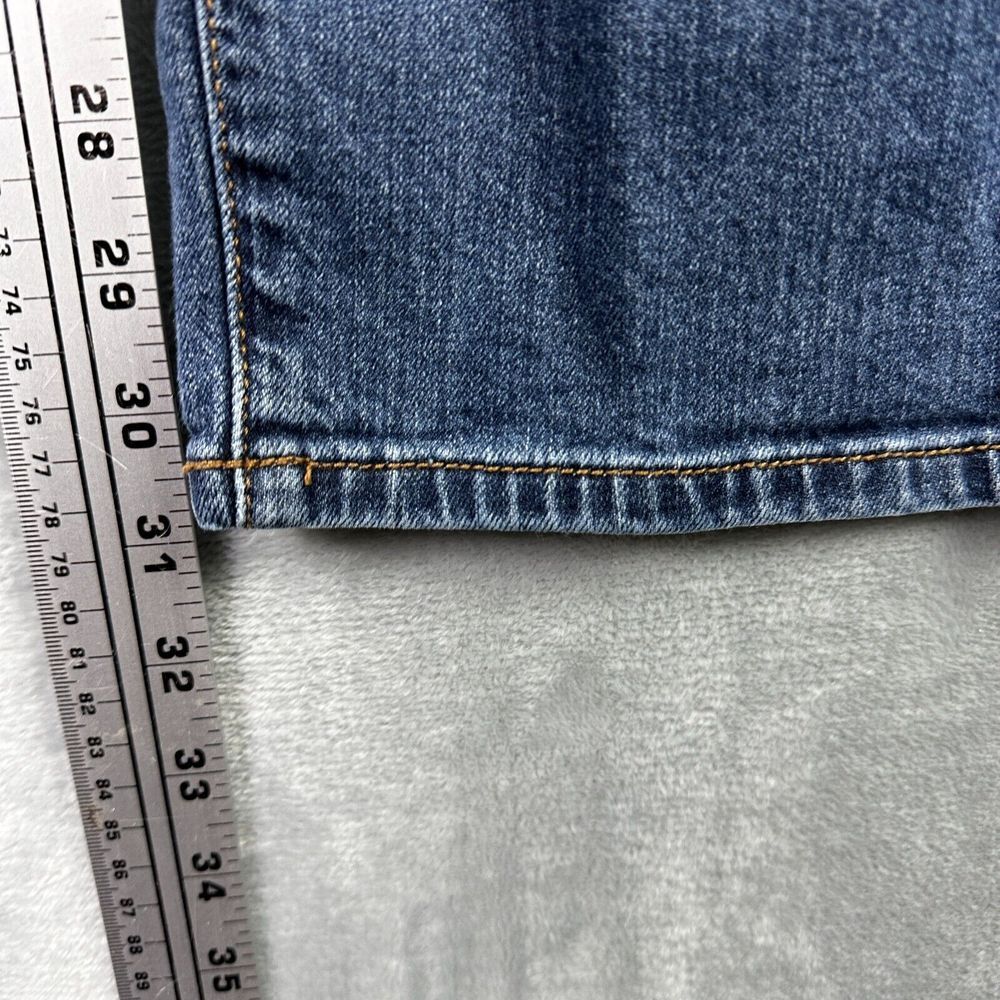 lucky brand 221 straight jeans mens 36x30 (36x31) blue denim* - Picture 7 of 15